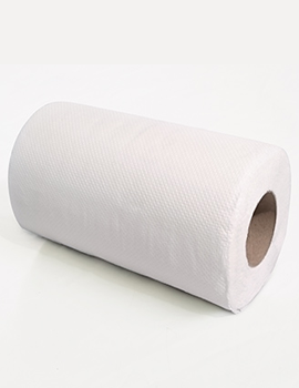 Kitchen Roll Towel 2 Ply Unprinted White 12 x 2